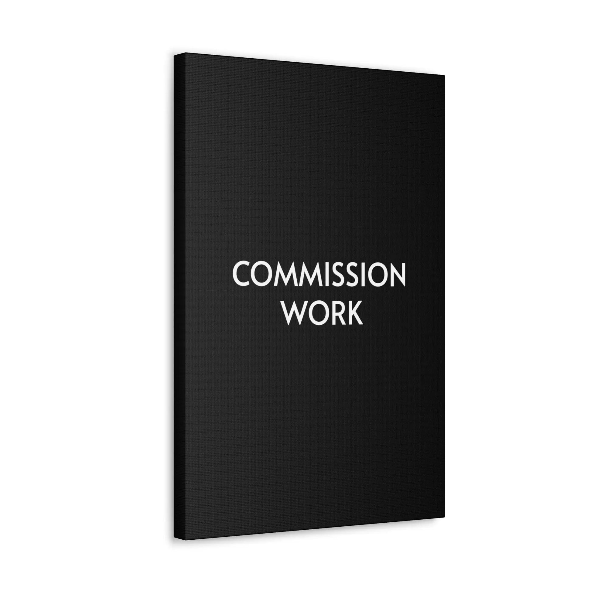 Commission Work on Canvas (Unframed) | Canvas Gallery Wraps 