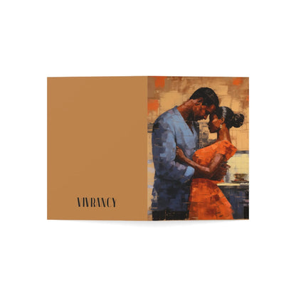 "You Are My Safe Space" Black Love Greeting Cards for Valentine's Day | Valentine's Day Cards for Him | Valentine's Day Cards for Her  (1, 10, 30, and 50pcs) 