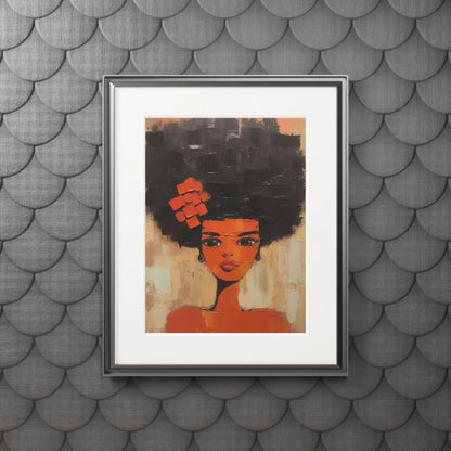 Woman Portrait VI, 2024 | Fine Art Prints | African American art prints | African American paintings 