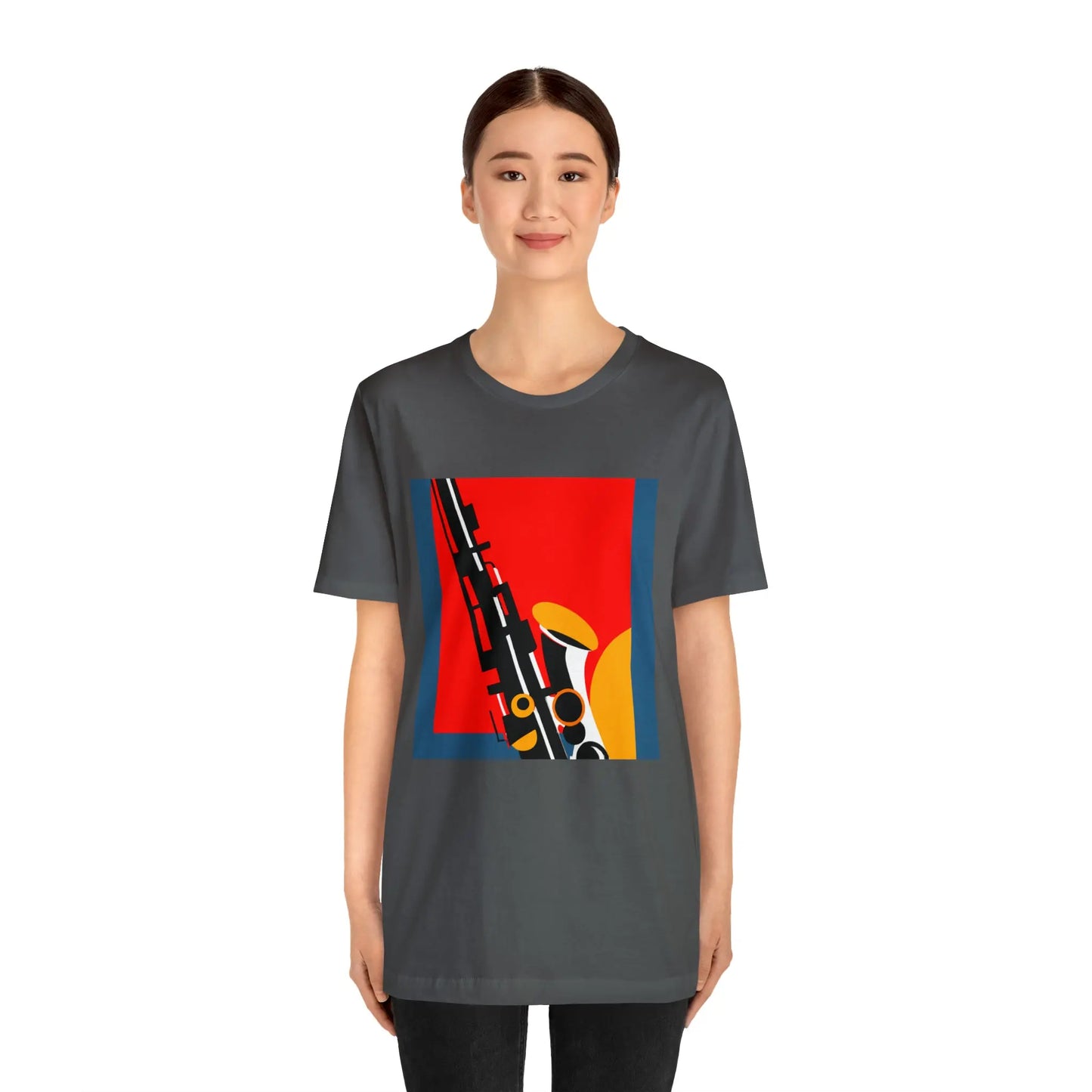 All About Sax Graphic T Shirt | Unisex Jersey Short Sleeve Tee 