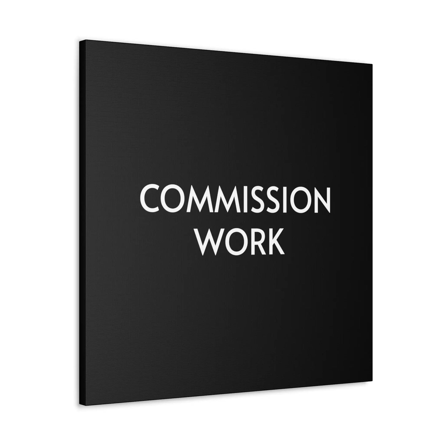 Commission Work on Canvas (Unframed) | Canvas Gallery Wraps 