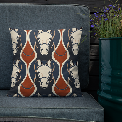 Giddy Up Throw Pillow