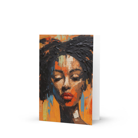 Happy Birthday Stunning Woman, Woman Greeting Card, Greeting Card for Her, Greeting Card for Women, African American Greeting Cards, Birthday Card for Woman, Birthday Card for Women, Fabulous Woman Greeting card