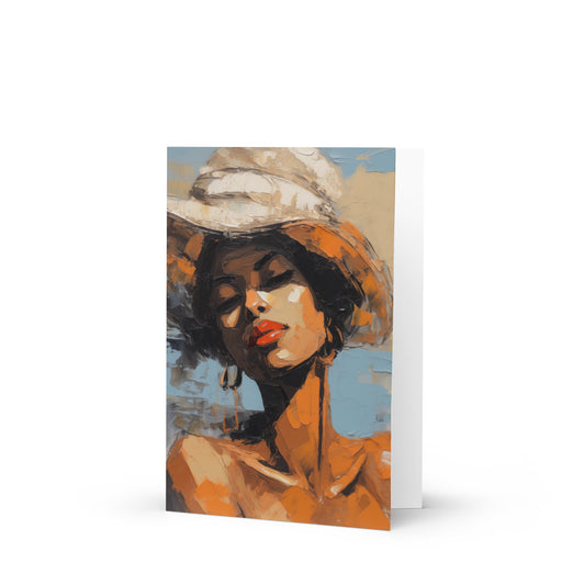 Happy Birthday Stunning Woman, Woman Greeting Card, Greeting Card for Her, Greeting Card for Women, African American Greeting Cards, Birthday Card for Woman, Birthday Card for Women, Fabulous Woman Greeting card