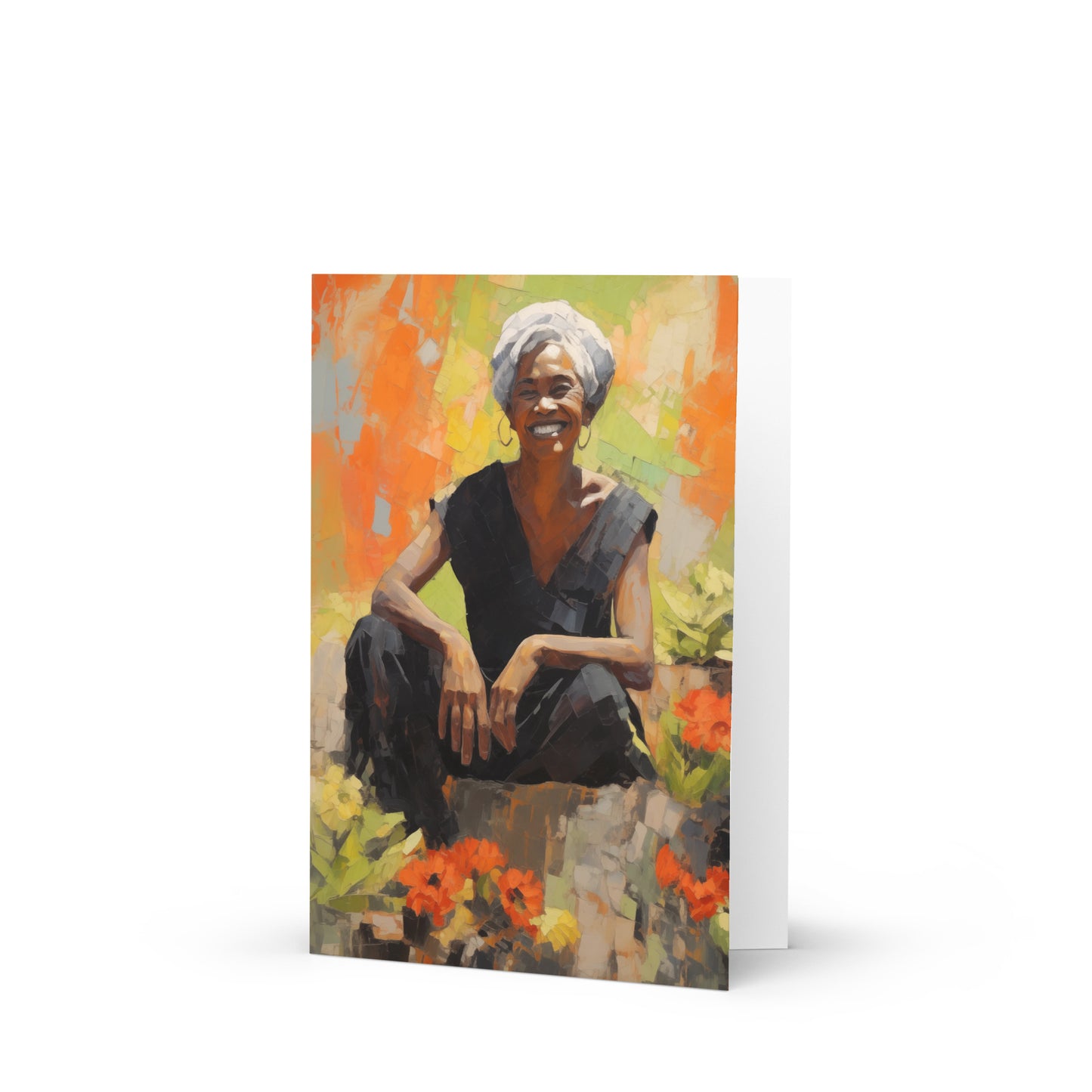 Happy Birthday Grandma, Grandmother Greeting Card, Greeting Card for Her, Greeting Card for Women, African American Greeting Cards, Birthday Card for Woman, Birthday Card for Women Greeting card