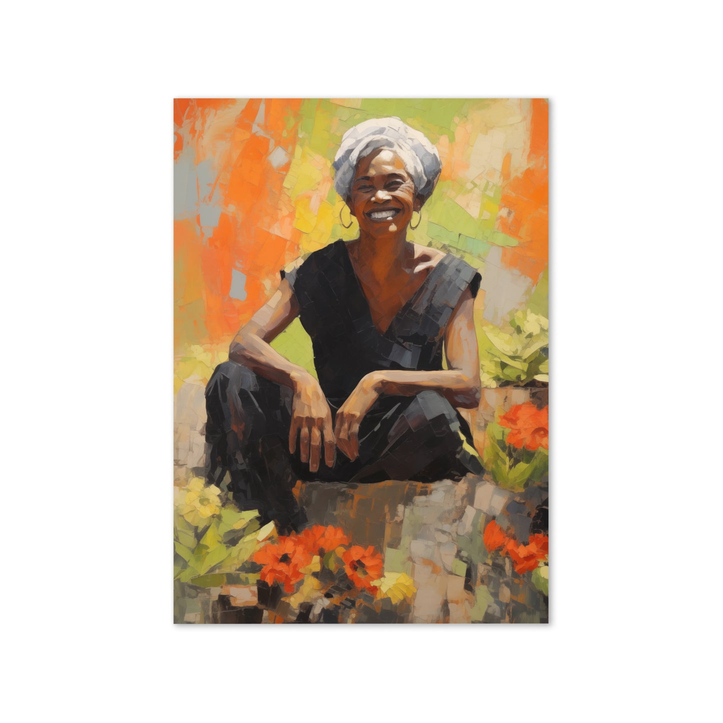 Happy Birthday Grandma, Grandmother Greeting Card, Greeting Card for Her, Greeting Card for Women, African American Greeting Cards, Birthday Card for Woman, Birthday Card for Women Greeting card