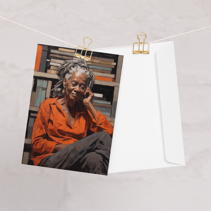 Happy Birthday Grandma, Grandmother Greeting Card, Greeting Card for Her, Greeting Card for Women, African American Greeting Cards, Birthday Card for Woman, Birthday Card for Women Greeting card