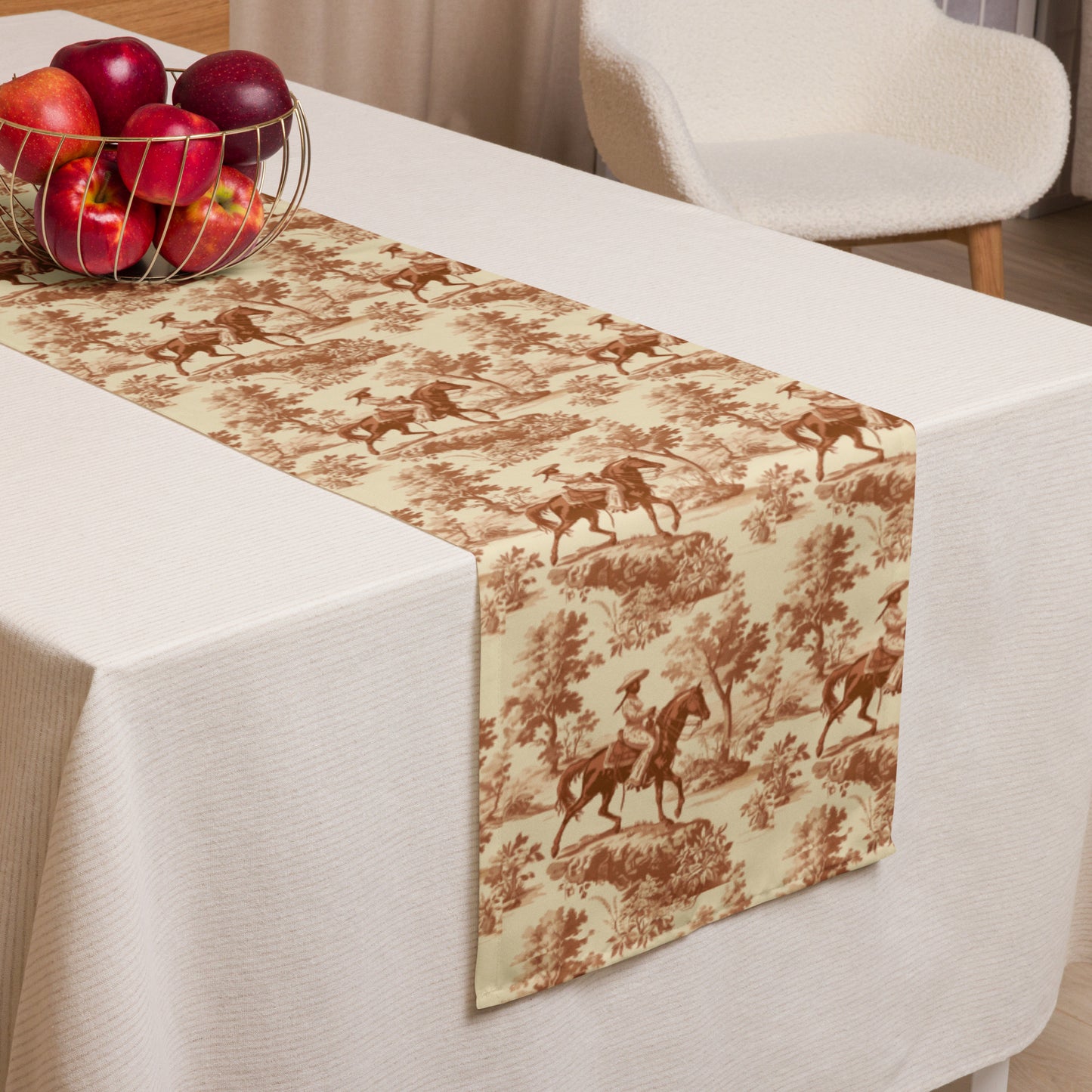 American Western Cowgirl Table runner