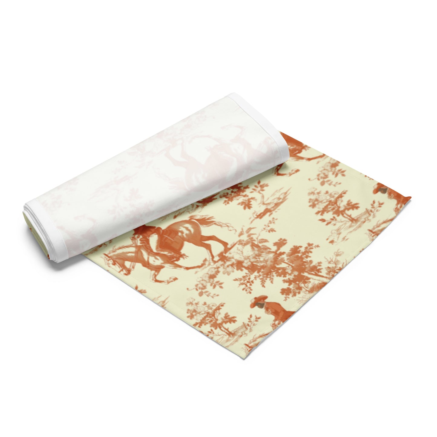 American Western Cowgirl Toile III Table runner